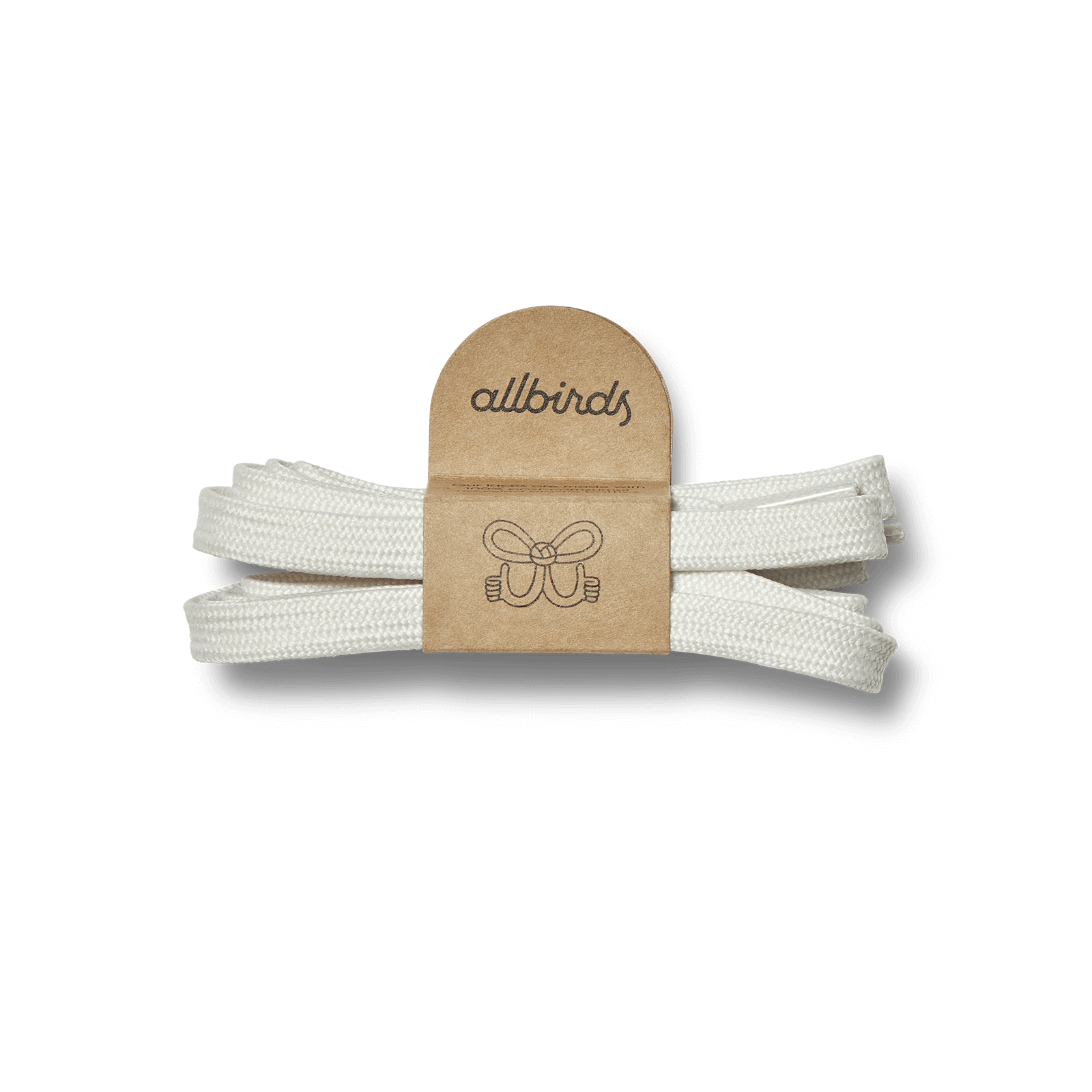 Skipper Flat Laces - Natural White