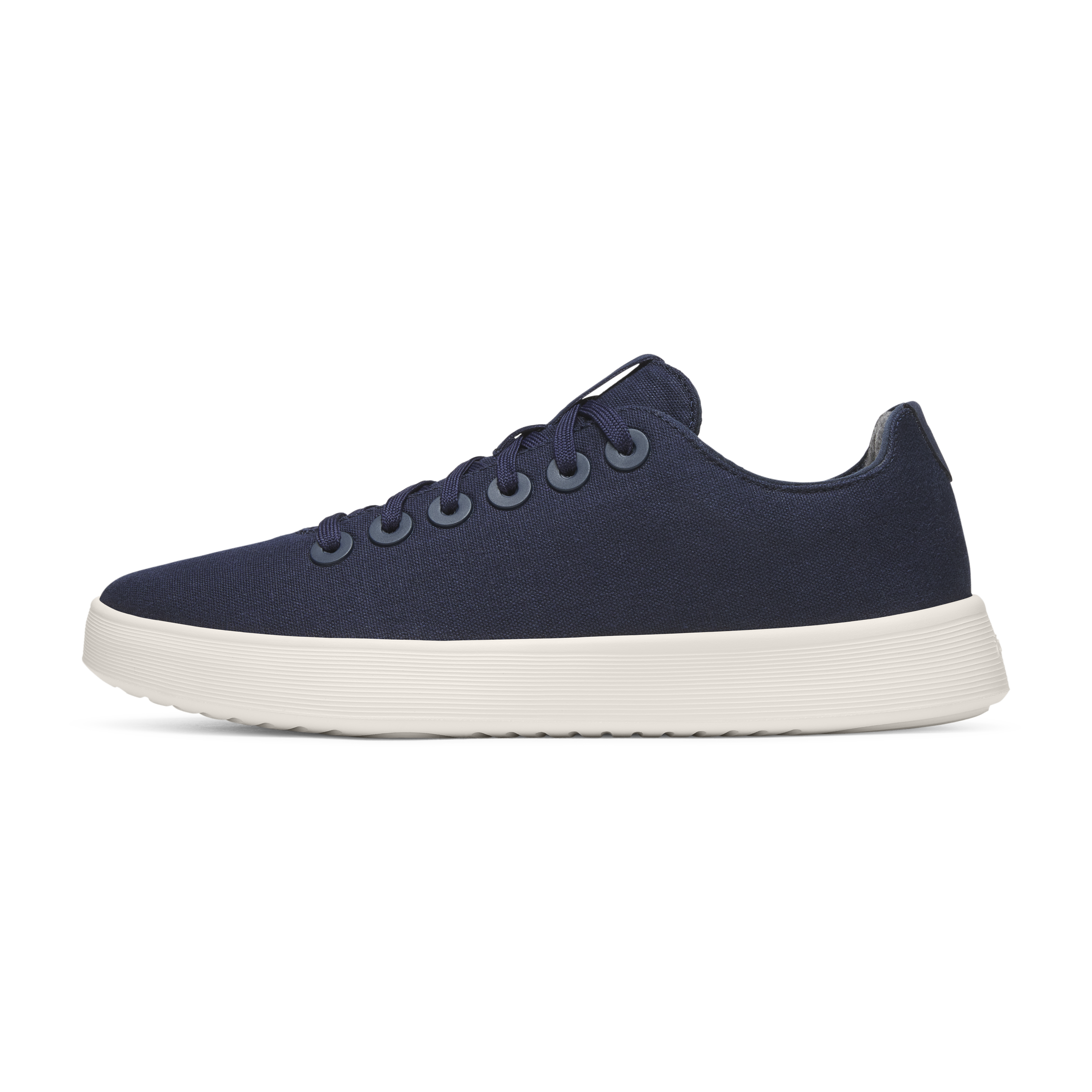 Women's Canvas Cruiser - True Navy (Natural White Sole)
