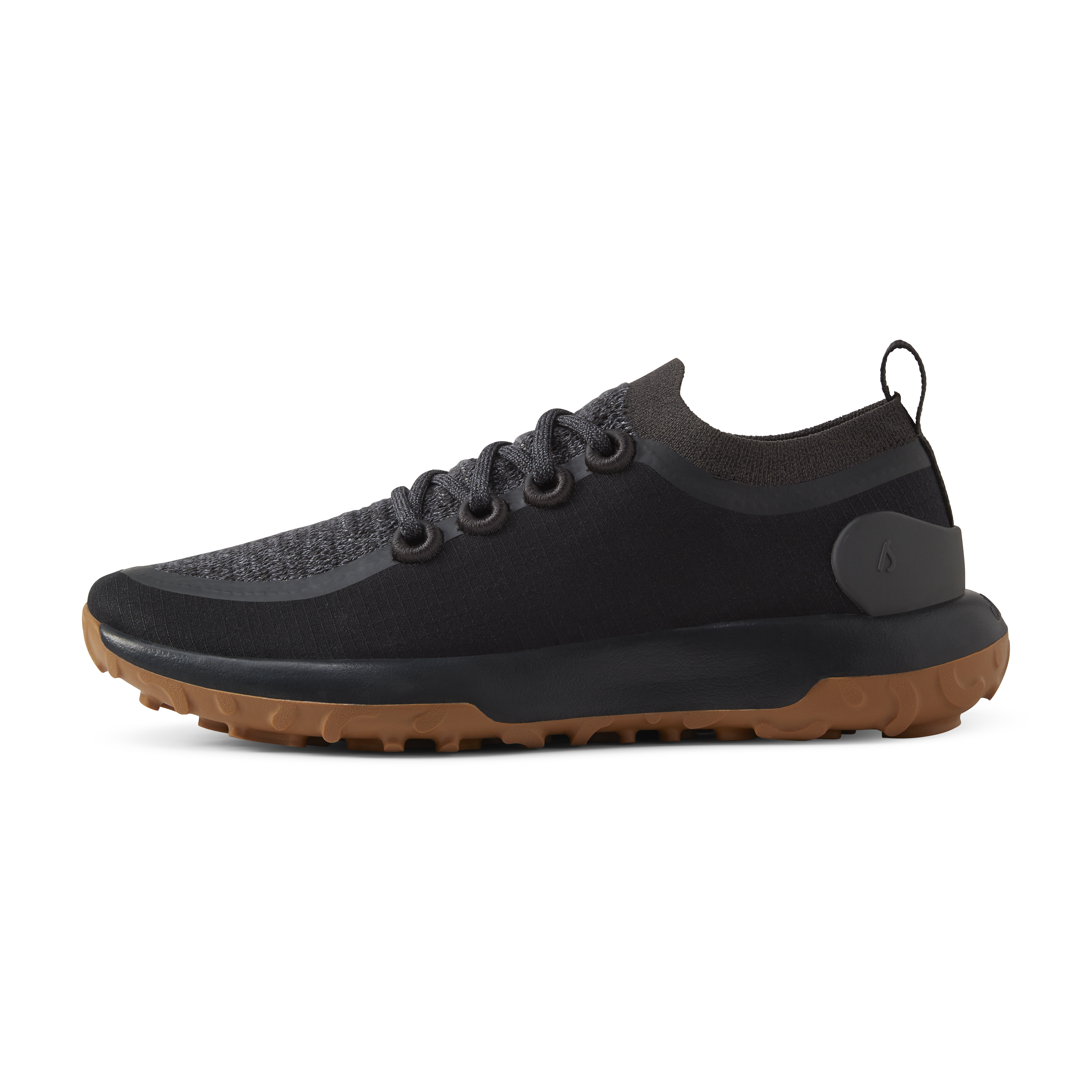 Women's Trail Runner - Natural Black (Rugged Khaki Sole)
