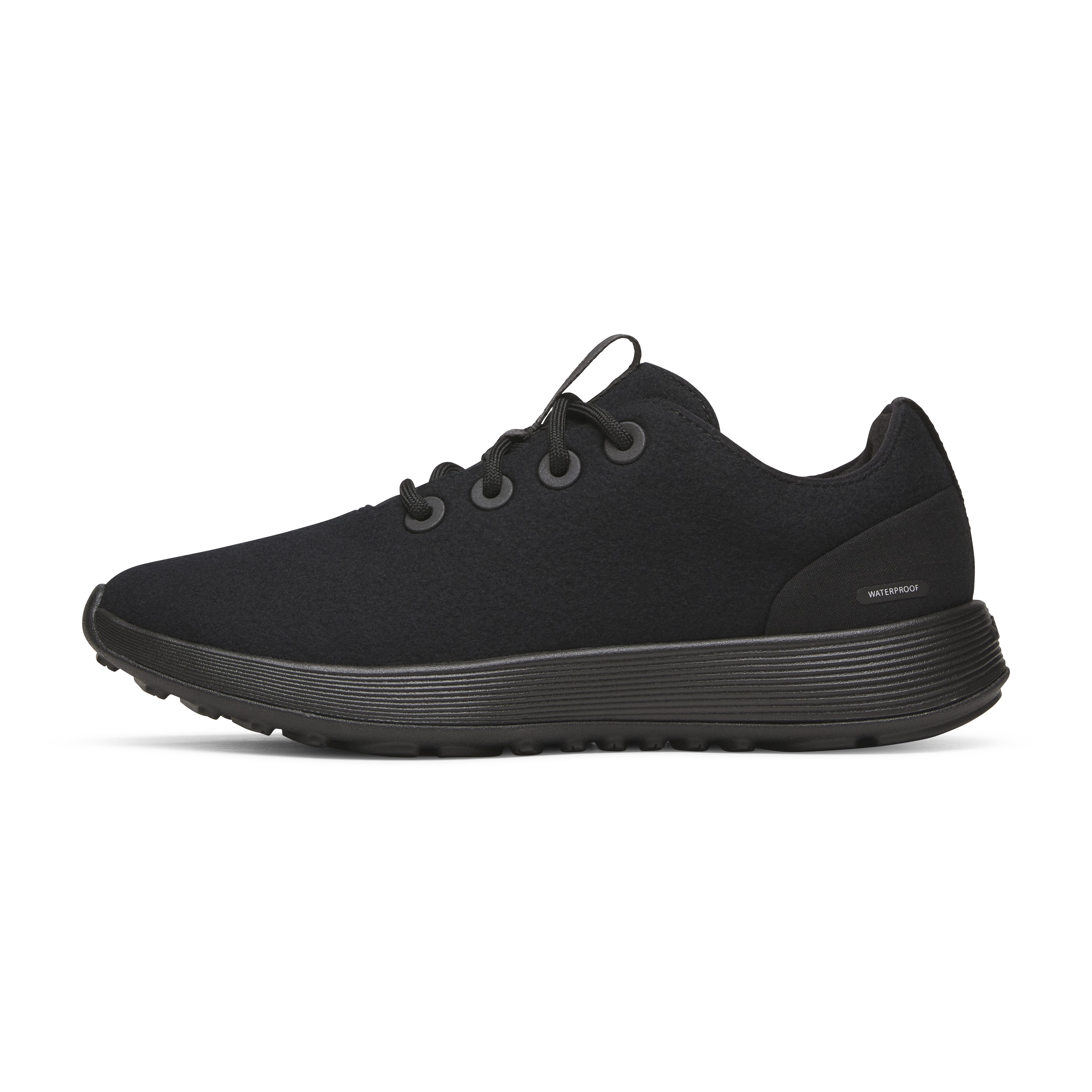 Women's Wool Runner Nz Waterproof - Natural Black (Natural Black Sole)