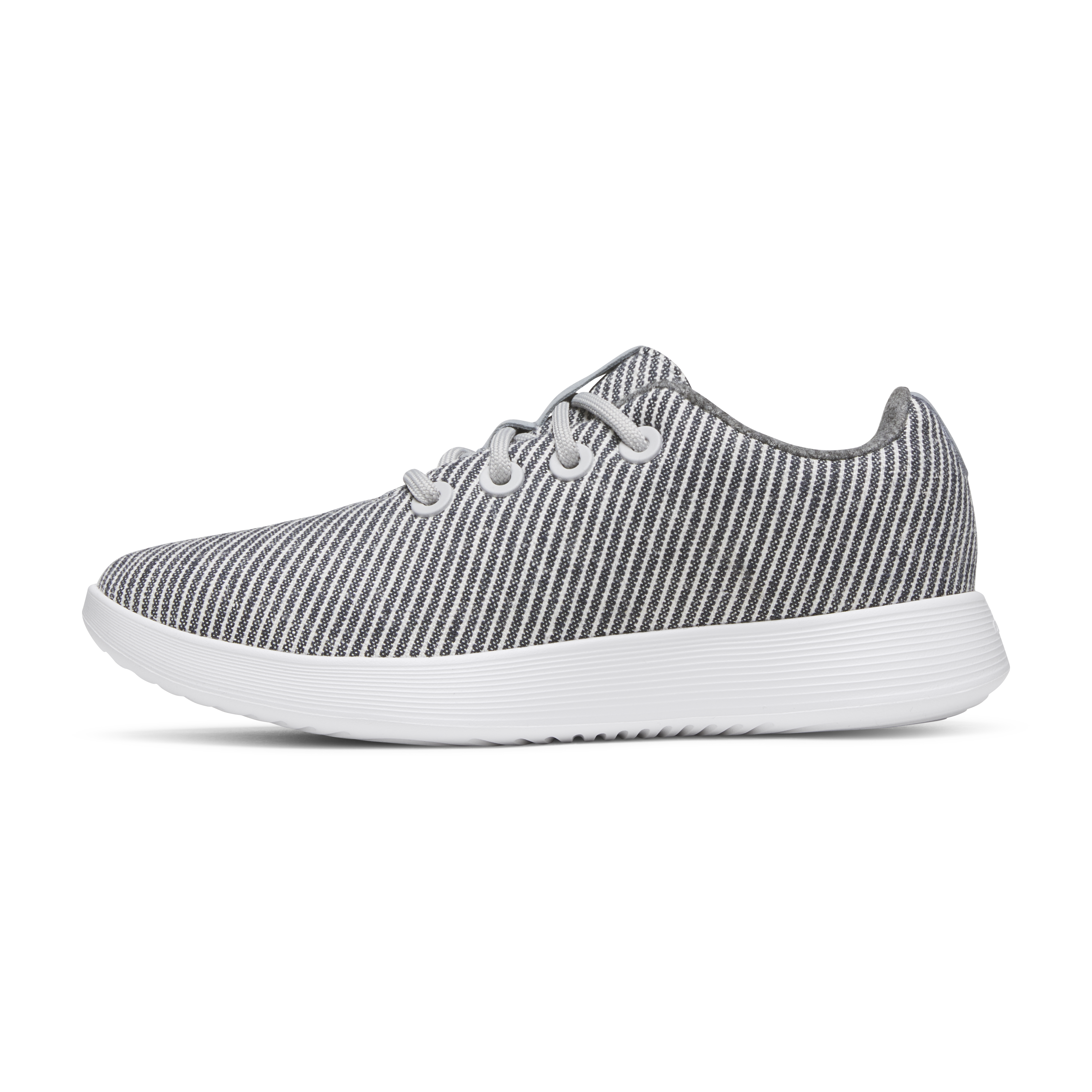 Women's Canvas Runner Nz - Deep Navy Stripes (Blizzard Sole)